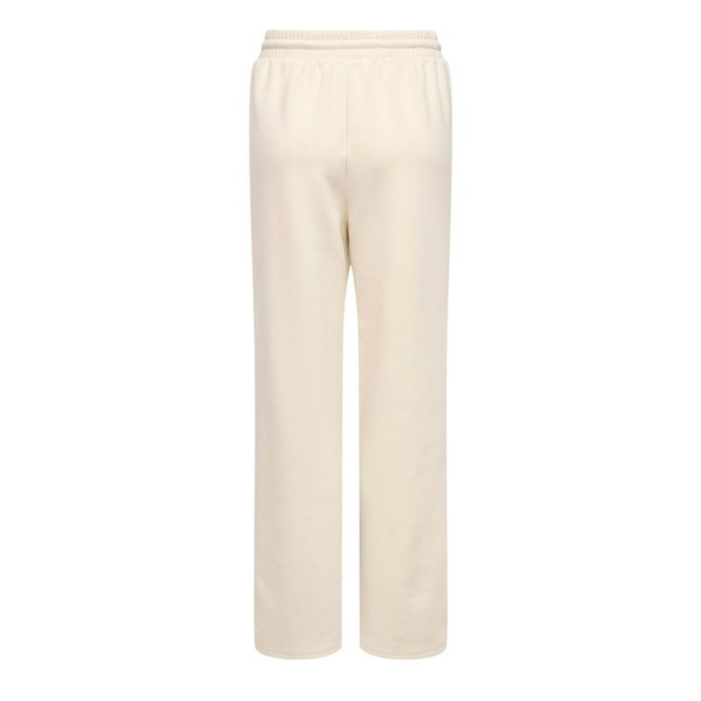 Long Sports Trousers Only Onlscarlett Wide Pant Swt Noos Beige Lady