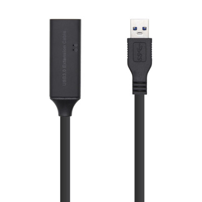 USB Adaptor Aisens A105-0407 Black 5 m USB 3.0