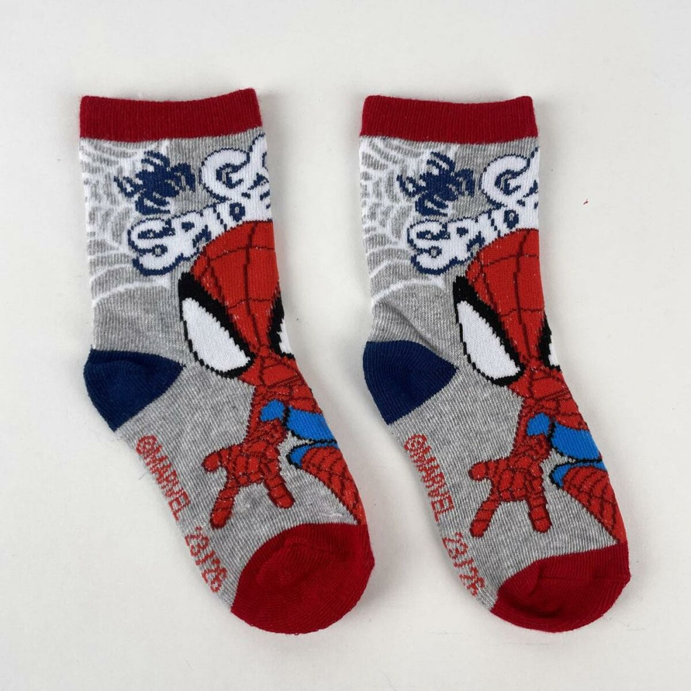 Socks Spidey Blue 23-26 5 pairs