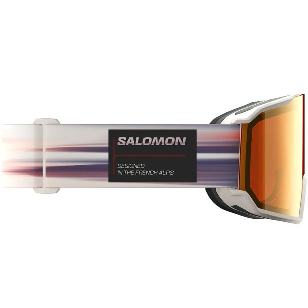 Ski Goggles Salomon S/View 3 White Natural