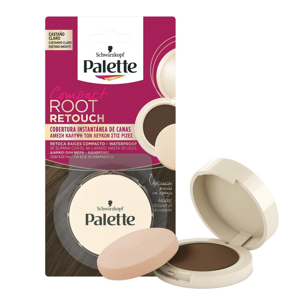 Roots Concealer Schwarzkopf Root Retouch Light Brown 3 g Compact