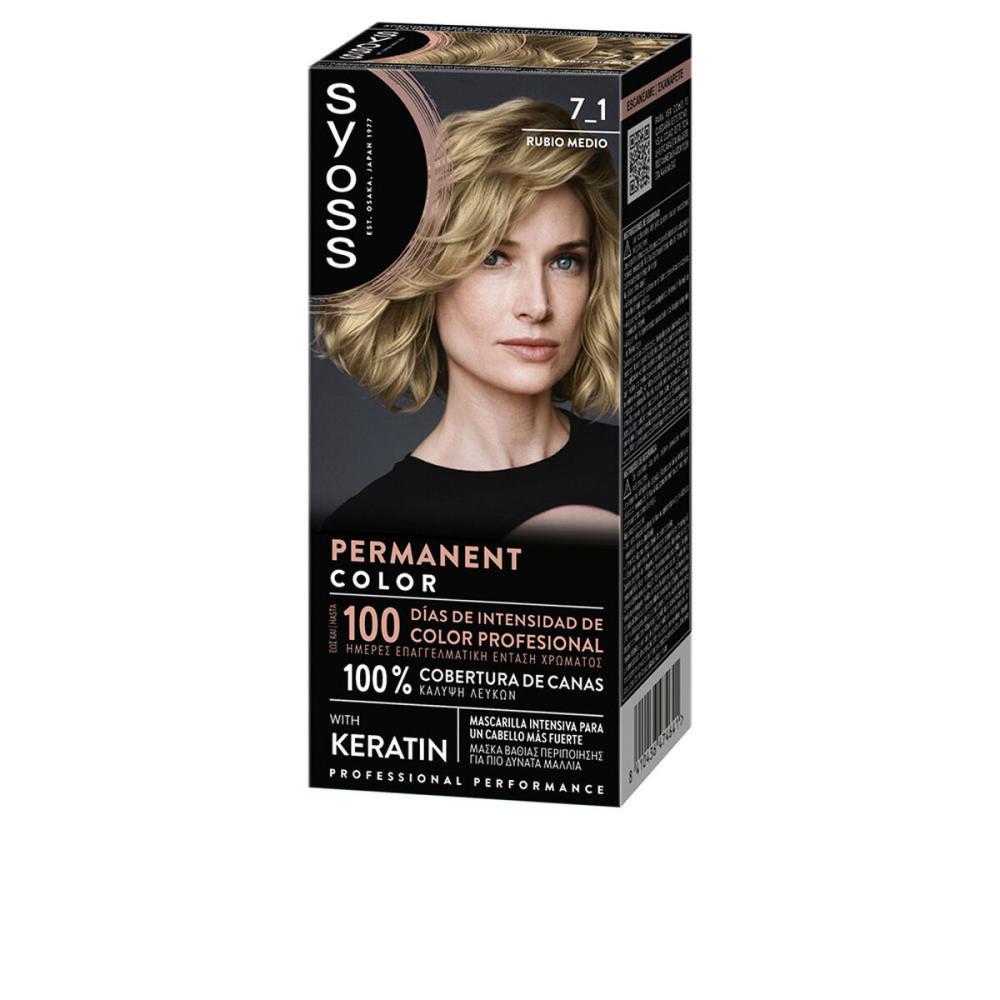 Hair Mask Syoss PERMANENT COLOR