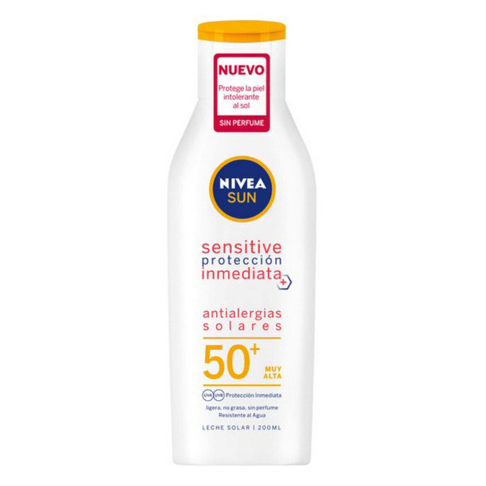 Anti-allergic Sun Protector Nivea Sun Antialergias Solares Spf 50+ 200 ml