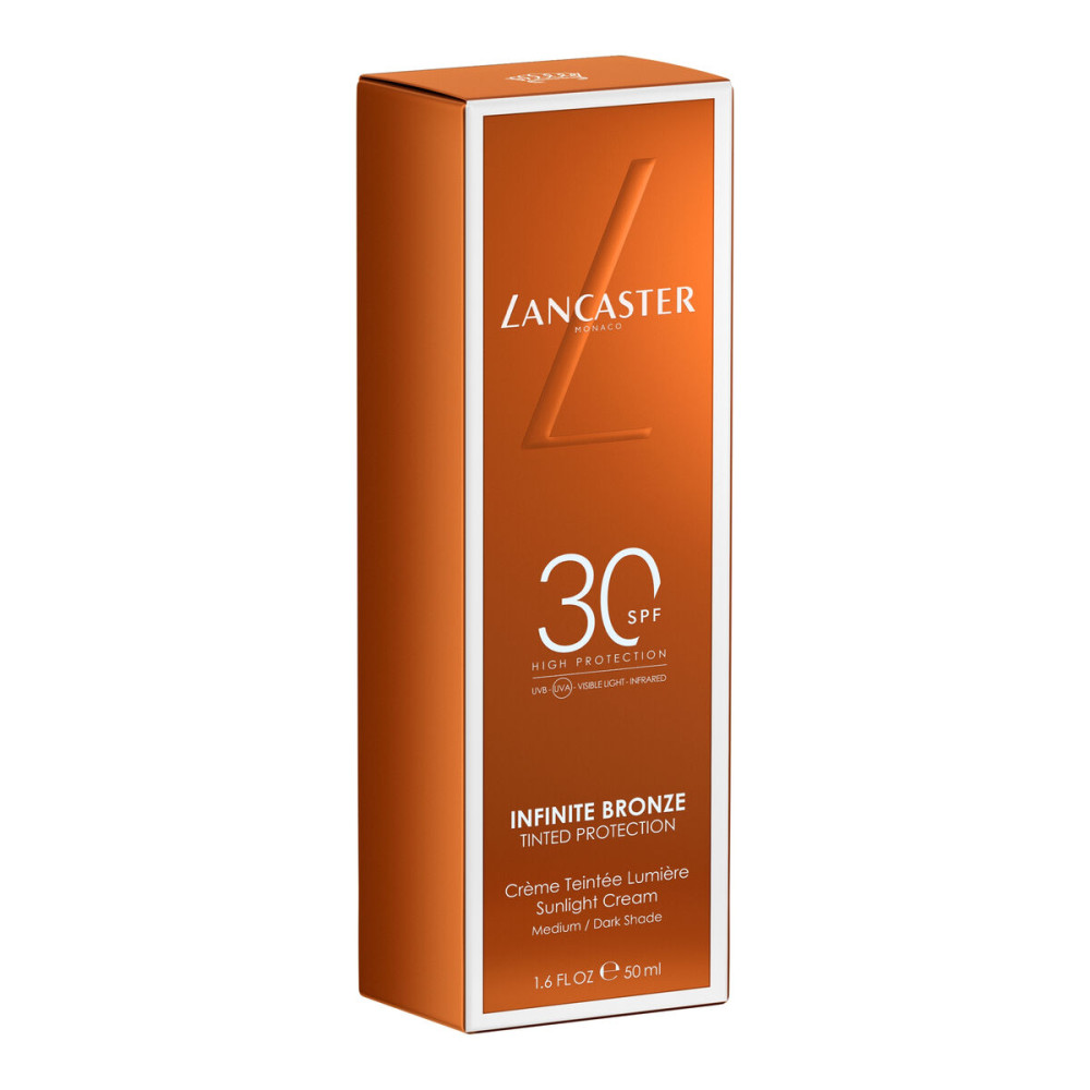 Facial Sun Cream Lancaster Infinite Bronze Medium Spf 30 50 ml