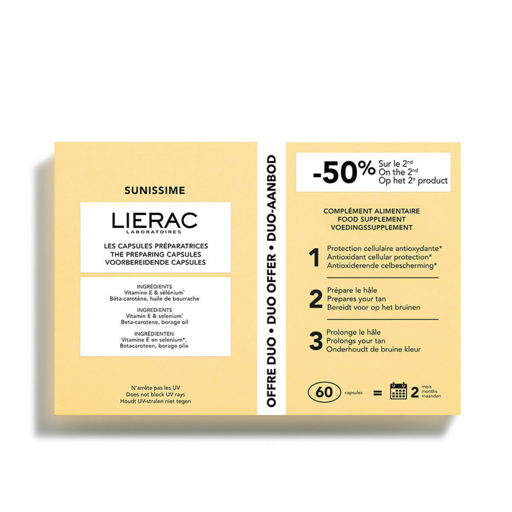 Tanning Enhancer Lierac Sunissime 2 Units