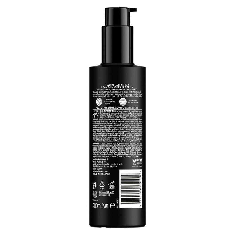 Hair Serum Tresemme LAMELLAR SHINE 200 ml