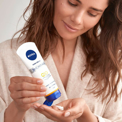 Anti-ageing Hand Cream Nivea Q10 100 ml 3-in-1
