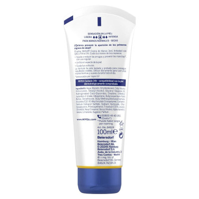 Anti-ageing Hand Cream Nivea Q10 100 ml 3-in-1