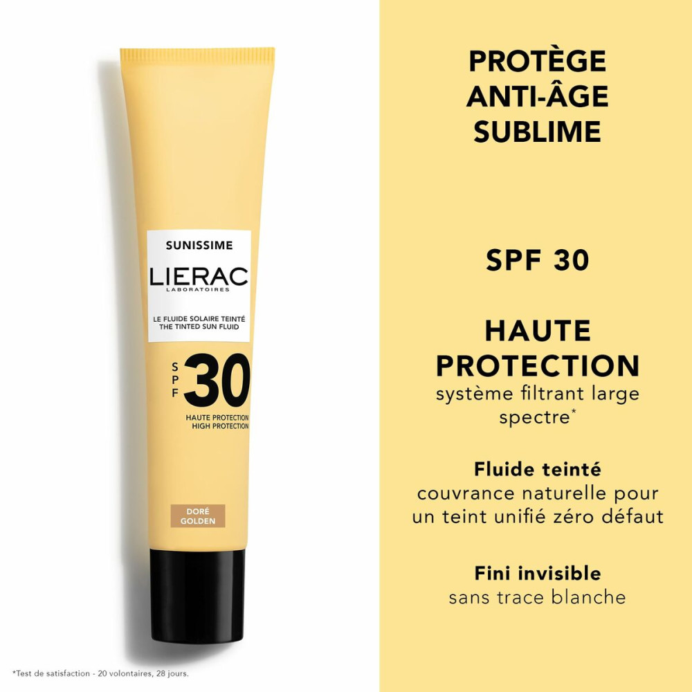 Sun Block Lierac SUNISSIME Golden Spf 30 40 ml