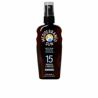 Sun Block Suntan Oil Dark Tanning Mediterraneo Sun