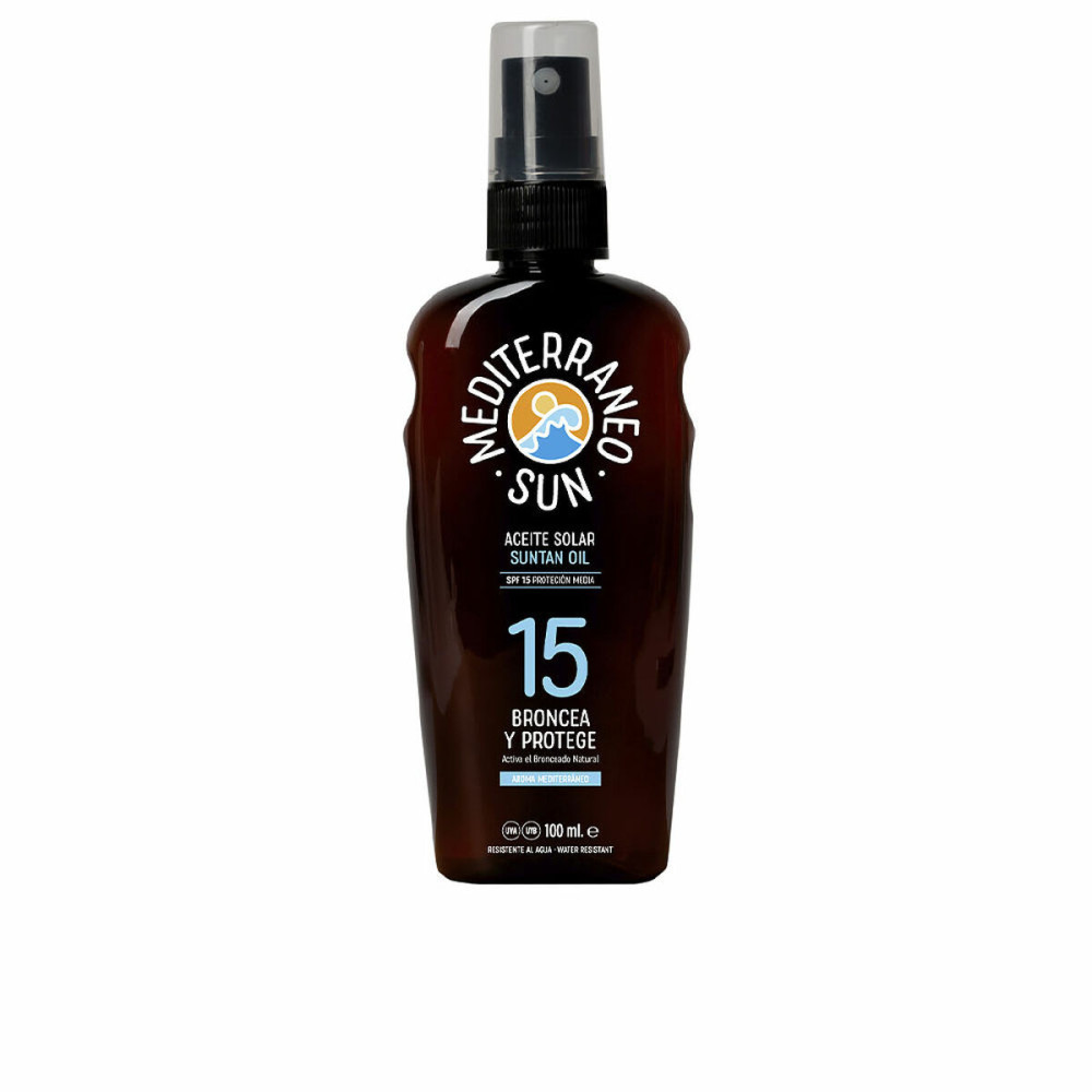 Sun Block Suntan Oil Dark Tanning Mediterraneo Sun