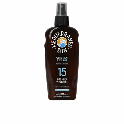 Sun Block Suntan Oil Dark Tanning Mediterraneo Sun