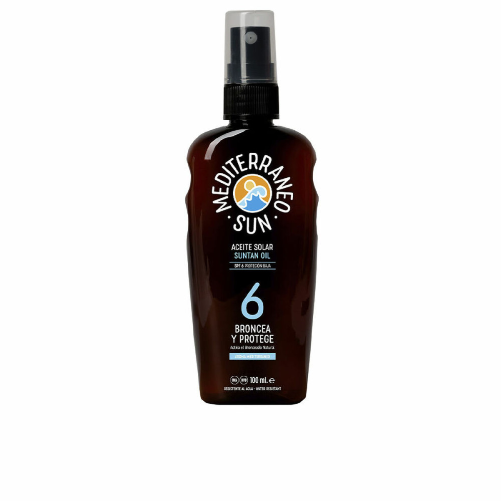 Sun Block Suntan Oil Dark Tanning Mediterraneo Sun