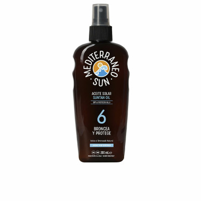 Sun Block Suntan Oil Dark Tanning Mediterraneo Sun