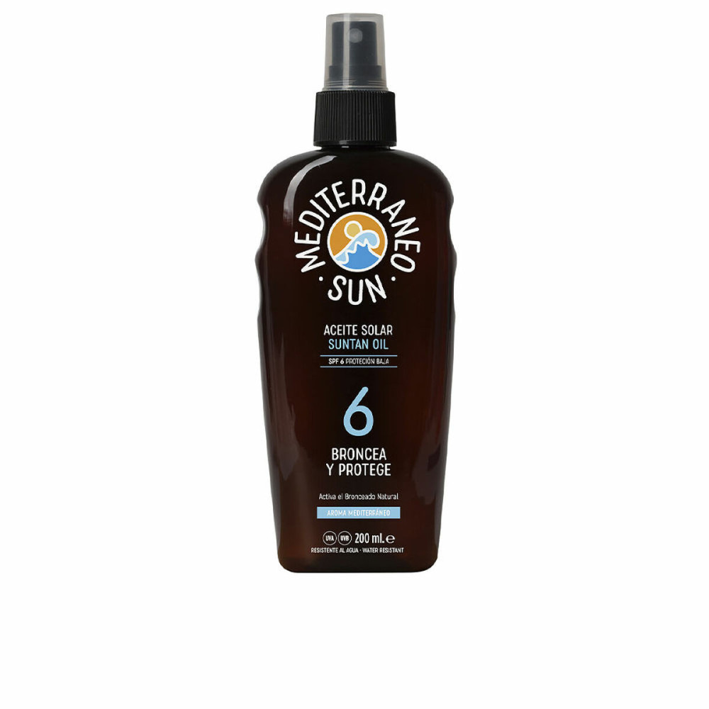 Sun Block Suntan Oil Dark Tanning Mediterraneo Sun