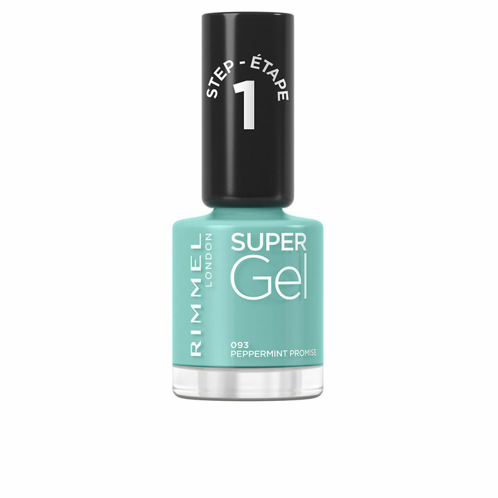 nail polish Rimmel London Super Gel Nº 093 Peppermint promise Nº 093-Peppermint Promise 12 ml