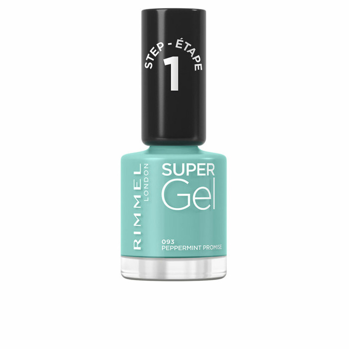 nail polish Rimmel London Super Gel Nº 093 Peppermint promise Nº 093-Peppermint Promise 12 ml