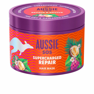 Hair Mask Aussie SOS SUPERCHARGED REPAIR 500 ml