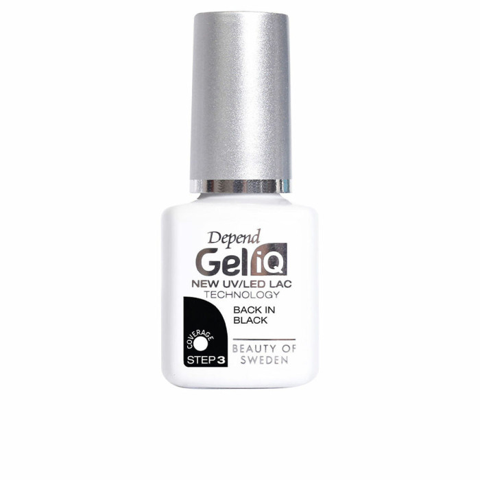 Nail polish Beter Gel Iq Back In Black 5 ml