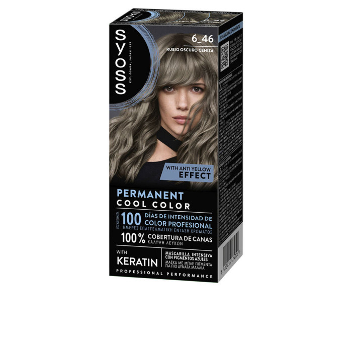 Hair Mask Syoss PERMANENT COOL COLOR (1 Unit)