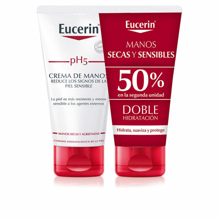 Hand Cream Eucerin Crema De Manos Lote 75 ml 2 Units