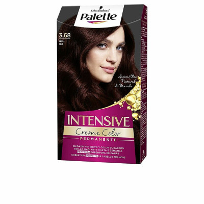 Permanent Dye Schwarzkopf Palette Intensive Nº 3.68-Caoba (1 Unit)