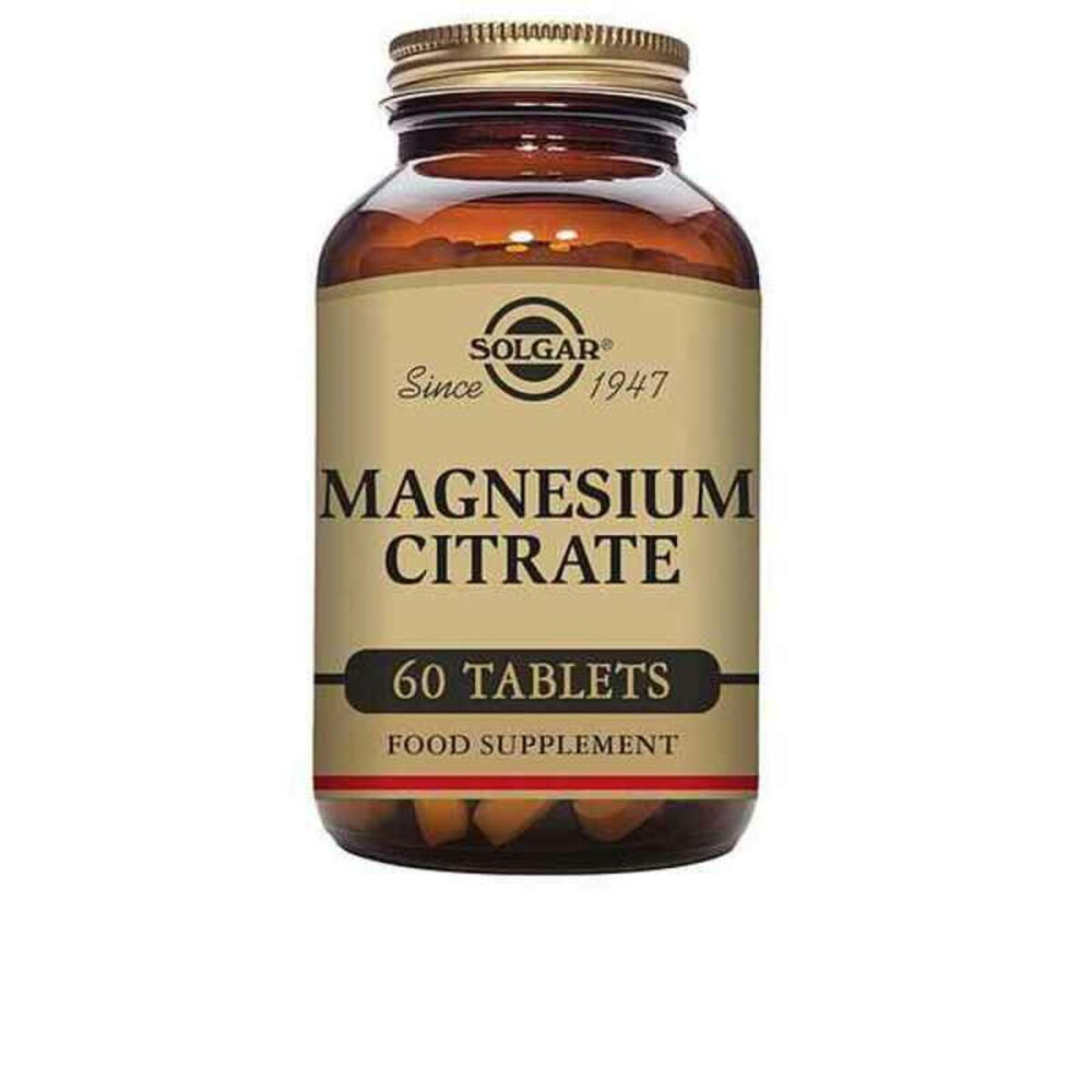 Magnesium citrate Solgar Citrato De Magnesio 60 Units