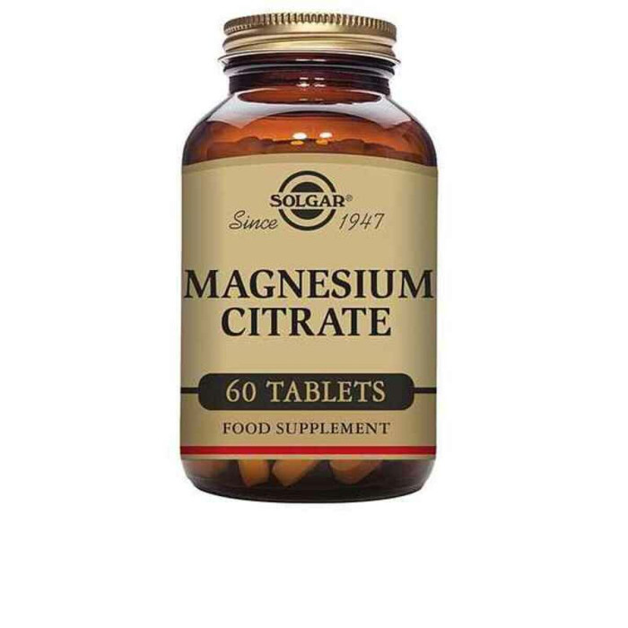 Magnesium citrate Solgar Citrato De Magnesio 60 Units