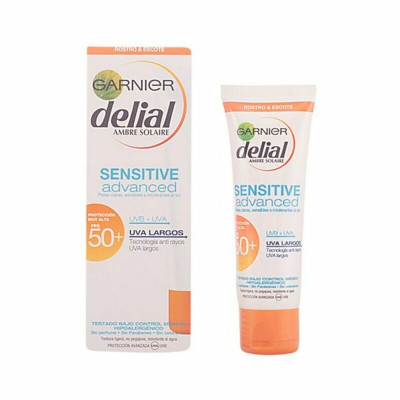 Facial Sun Cream Delial Sensitive Advanced Spf 50+ 50 ml