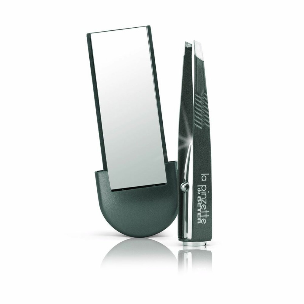 Hari Removal Tweezers with Light and Mirror Beter 64358 Grey (1 Unit)