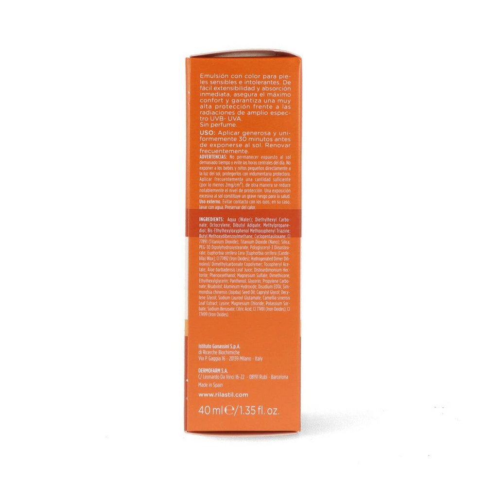 Sun Protection with Colour Rilastil Sun System Spf 50 Spf 50+ 50 ml