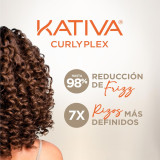 Shampoo for Curly Hair Kativa KATIVA CURLY PLEX 355 ml
