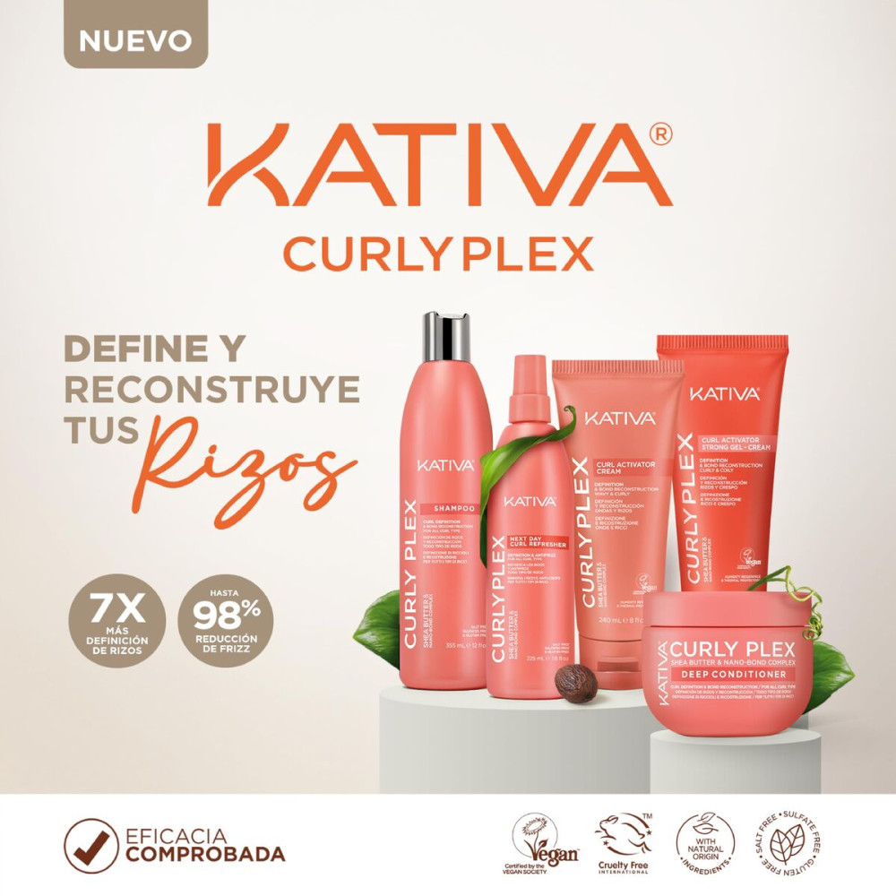 Shampoo for Curly Hair Kativa KATIVA CURLY PLEX 355 ml