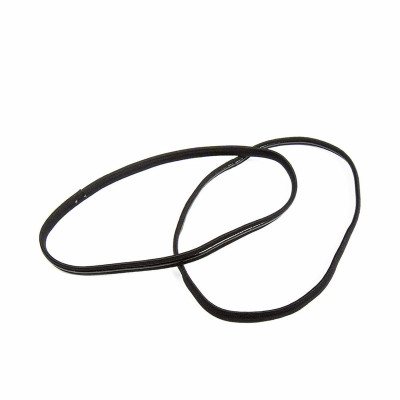 Elastic hairband Inca   Black 2 Units