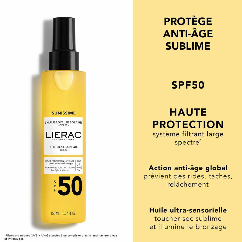 Sun Block Lierac SUNISSIME Spf 50 150 ml