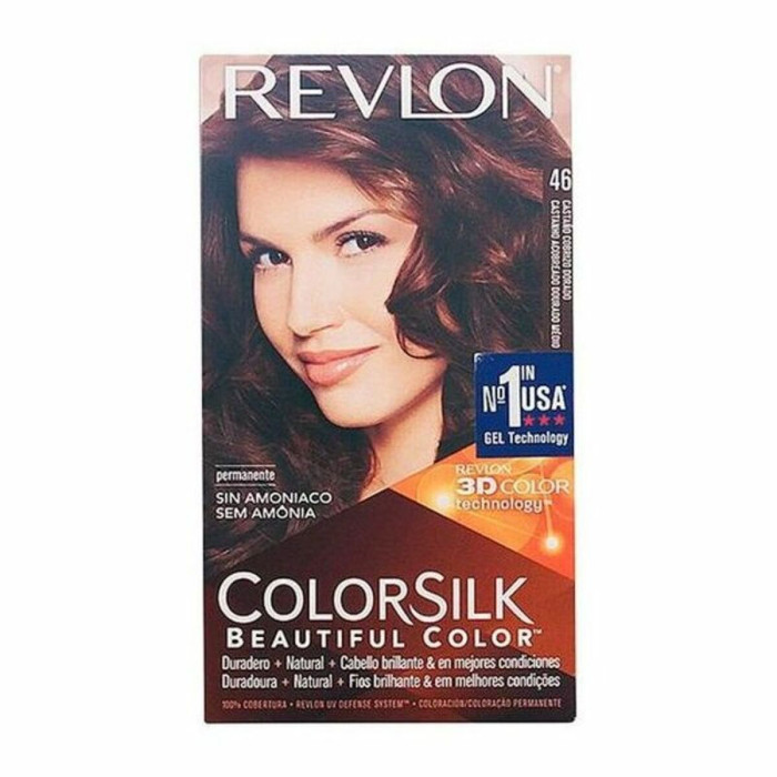 Dye No Ammonia Revlon 26889 Golden Copper Chestnut Nº 46-Castano Cobrizo Dorado (1 Unit)