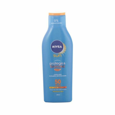 Sun Milk Nivea Sun Broncea Spf 50 200 ml