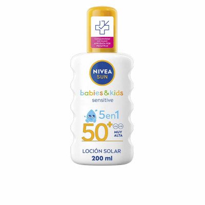 Sunscreen for Children Nivea SUN BABIES&KIDS Spf 50+ 200 ml