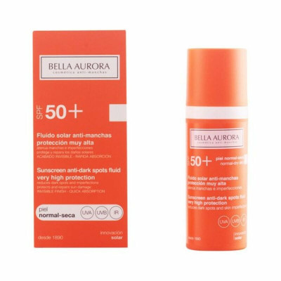 Anti Brown Spot Sun Lotion Bella Aurora 2526108 Spf 50 Spf 50+ 50 ml