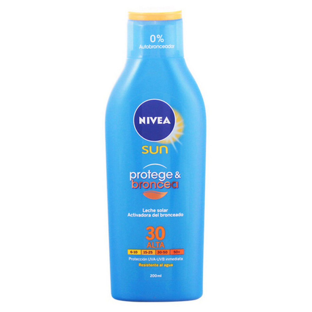 Sun Milk Nivea Sun Broncea Spf 30 200 ml