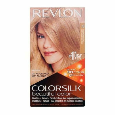 Dye No Ammonia Revlon 7239919070 Light Ash Blonde Nº 70-Rubio Medio Ceniza (1 Unit)