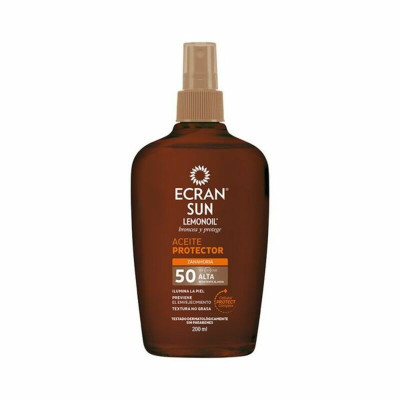 Sunscreen Oil Ecran Ecran Sunnique Spf 50 200 ml