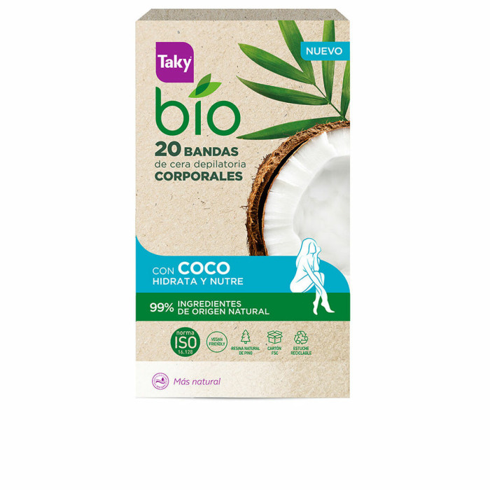 Body Hair Removal Strips Taky BIO COCO