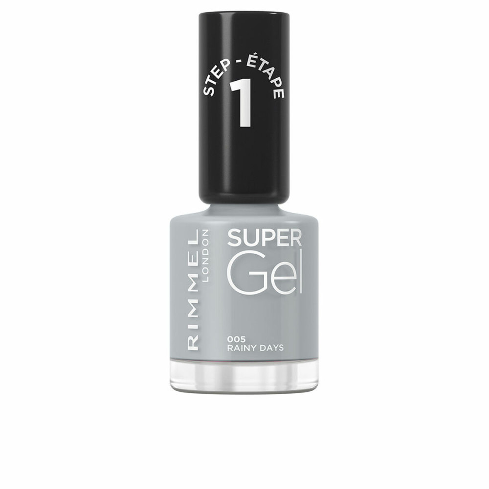 nail polish Rimmel London Super Gel Nº 005 Rainy days Nº 005-Rainy Days 12 ml