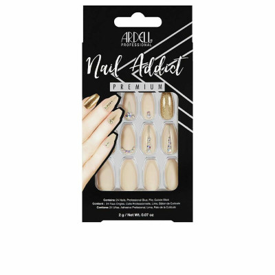 False nails Ardell 75892 Nude Jeweled (1 Unit)