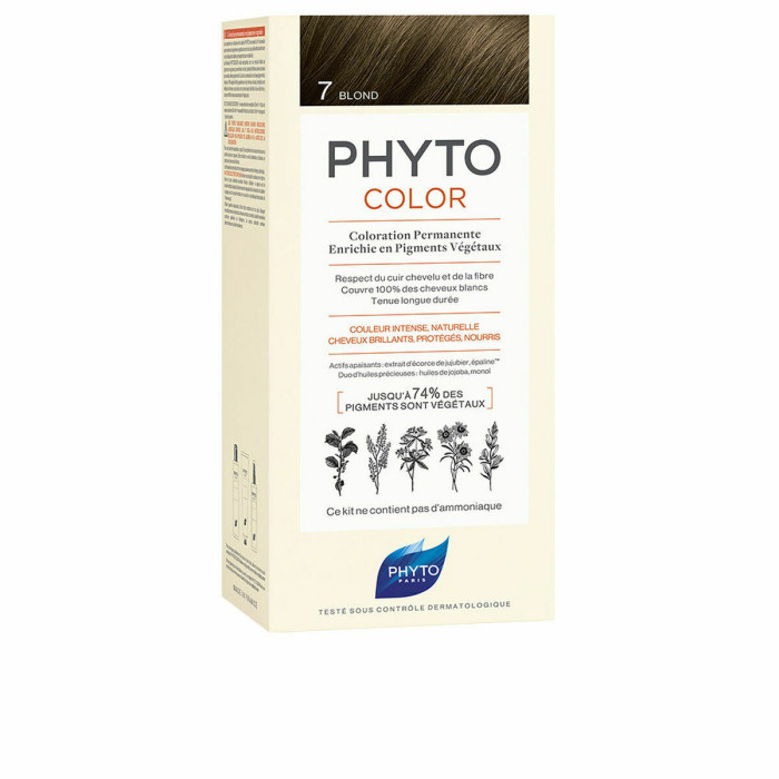 Permanent Colour Phyto Paris Phytocolor 7-rubio Nº 7-Rubio