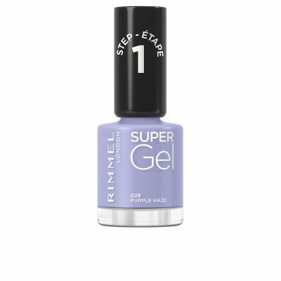 nail polish Rimmel London Super Gel Nº 028 Purple haze Nº 028-Purple Haze 12 ml