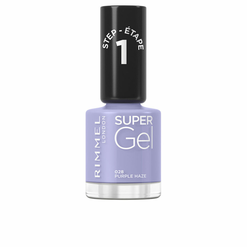 nail polish Rimmel London Super Gel Nº 028 Purple haze Nº 028-Purple Haze 12 ml