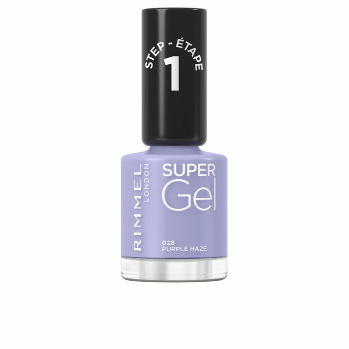 nail polish Rimmel London Super Gel Nº 028 Purple haze Nº 028-Purple Haze 12 ml