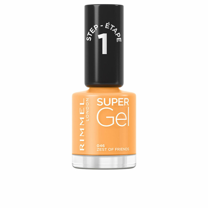 nail polish Rimmel London Super Gel Nº 046 Zest of friends Nº 046-Zest Of Friends 12 ml